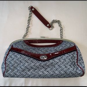 Apt. 9 clutch with short chain strap